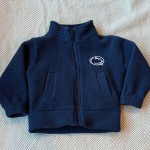 Penn State Baby Fleece Jacket with PSU Logo